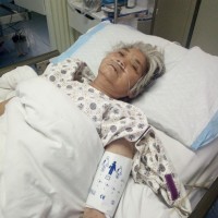 在莒县中医院查出胸部积液呼吸衰竭